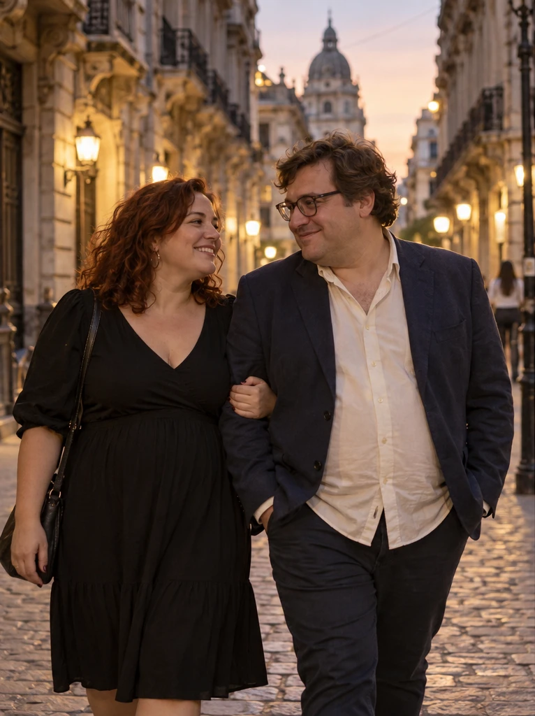 Julieta y Nicolás en su sesión de preboda